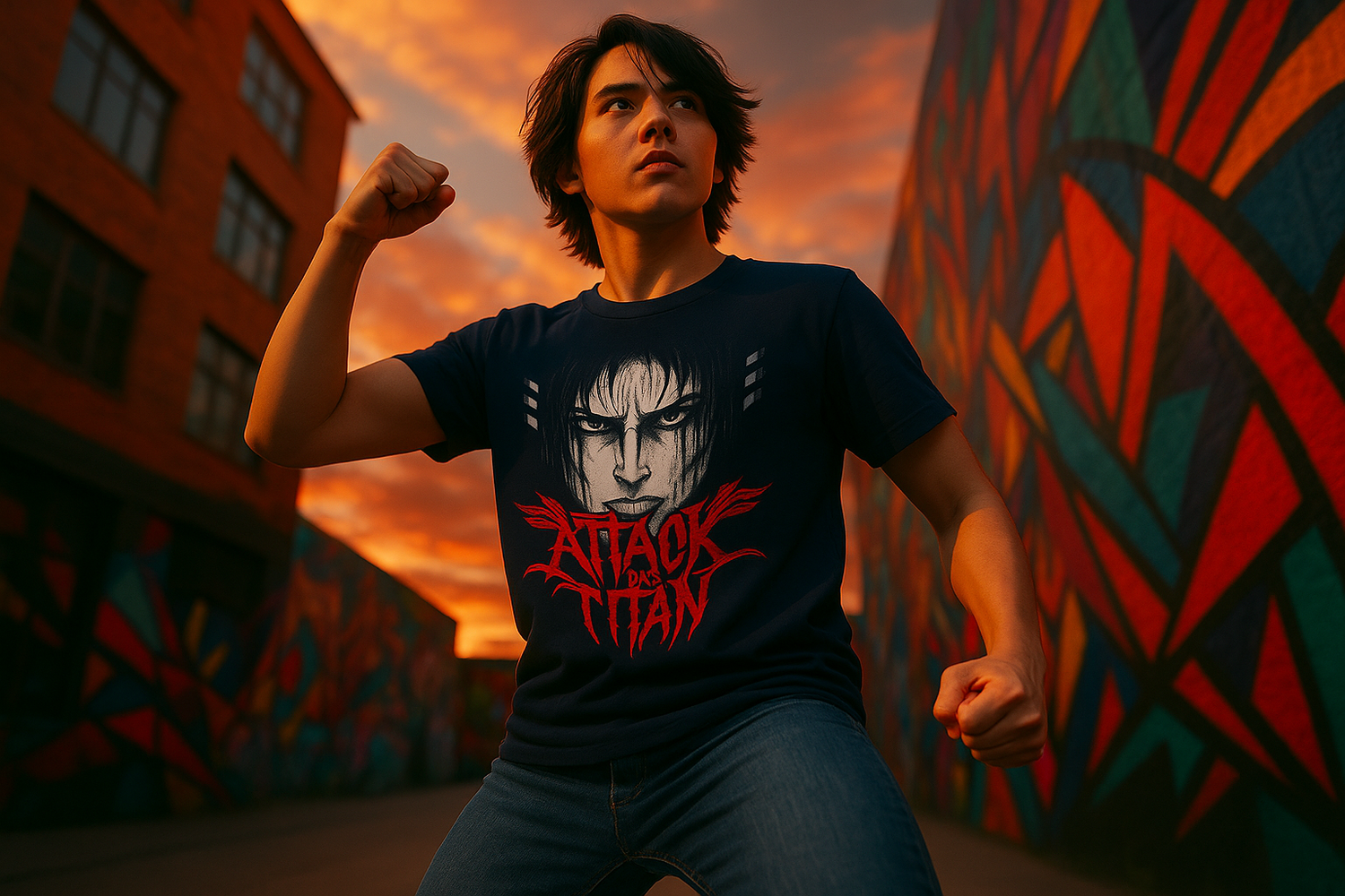 Attack on Titan Lifestyle Mockup