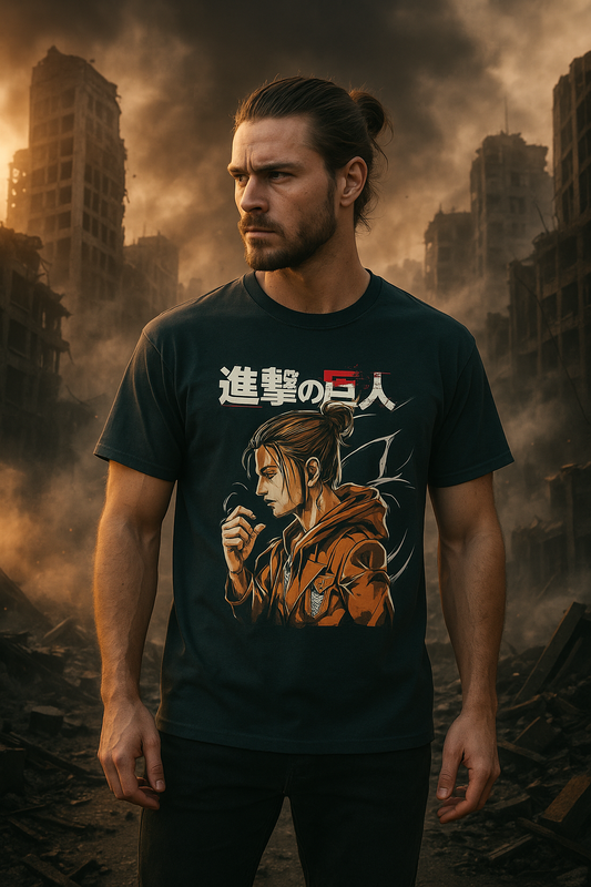 Attack on Titans 02 Post-Apocalyptic Mockup