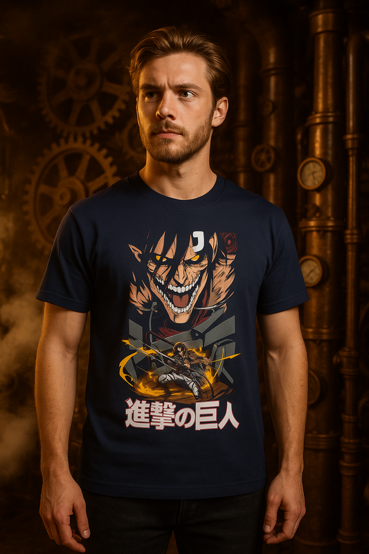 Attack on Titans 05 Steampunk Mockup