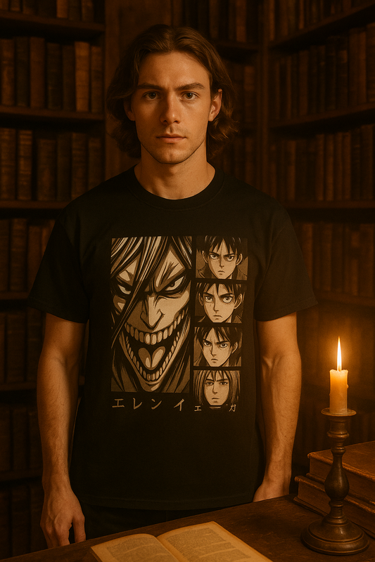 Attack on Titans 18 Vintage Library Mockup