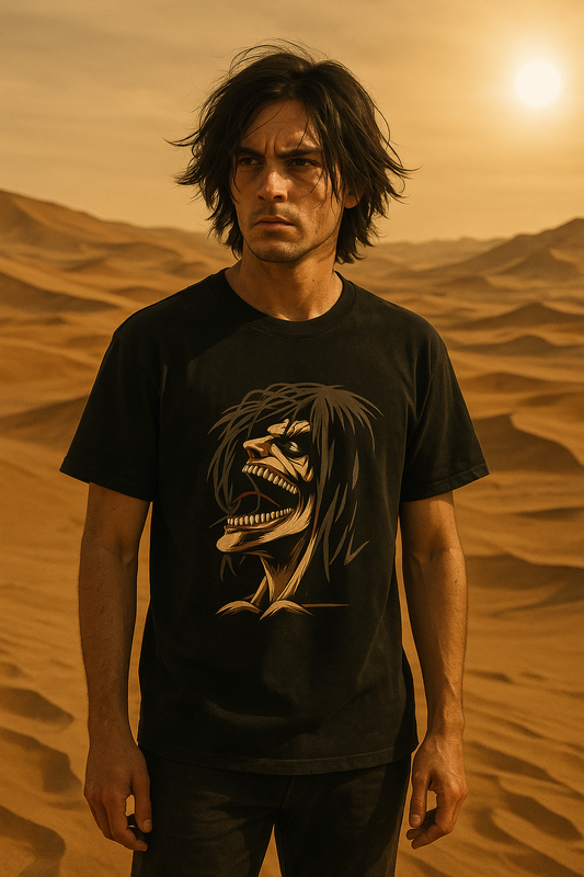 Attack on Titans 20 Desert Wasteland Mockup