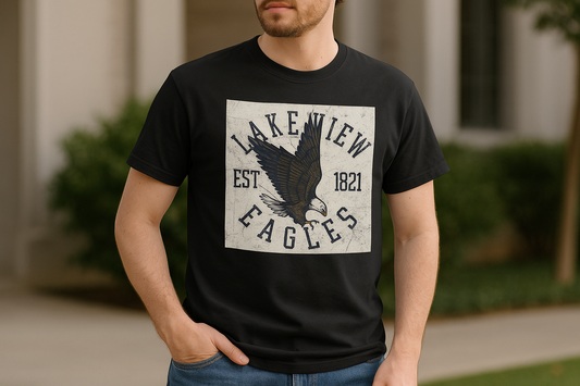 Eagles Person Mockup