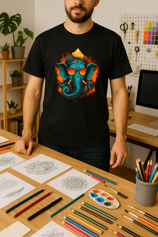 Ganesha 4 Creative Workspace Mockup