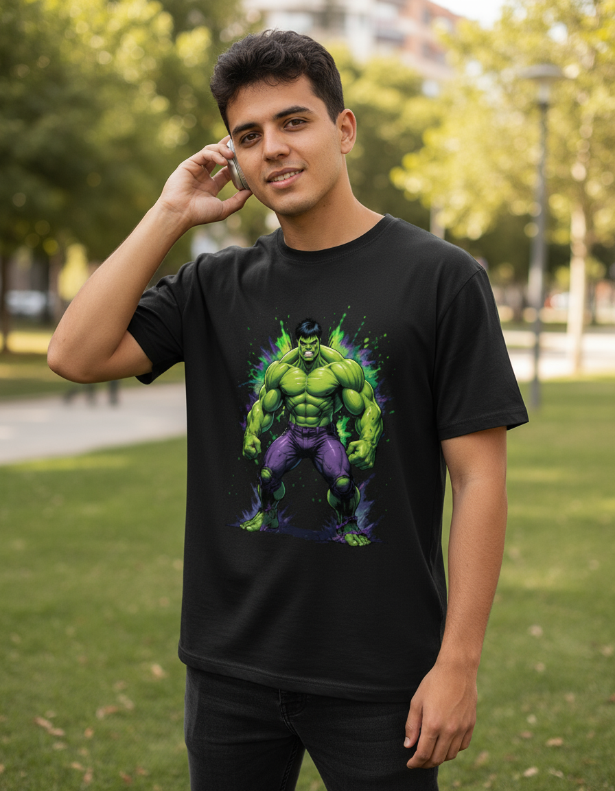 Hulk Splash Mockup