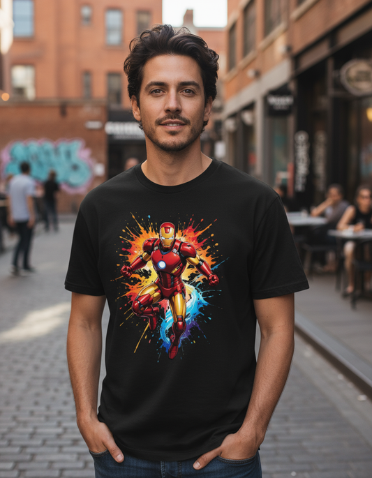 Iron Man Splash Mockup