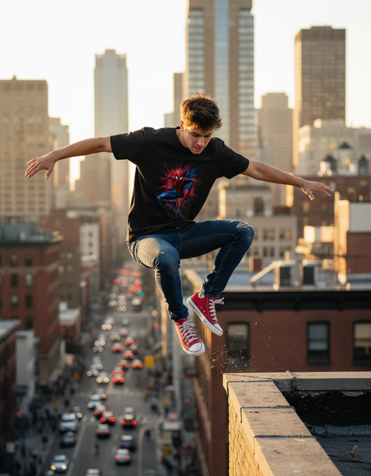 Spider Man Splash Mockup