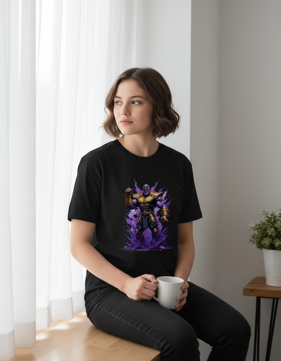 Thanos Splash Mockup