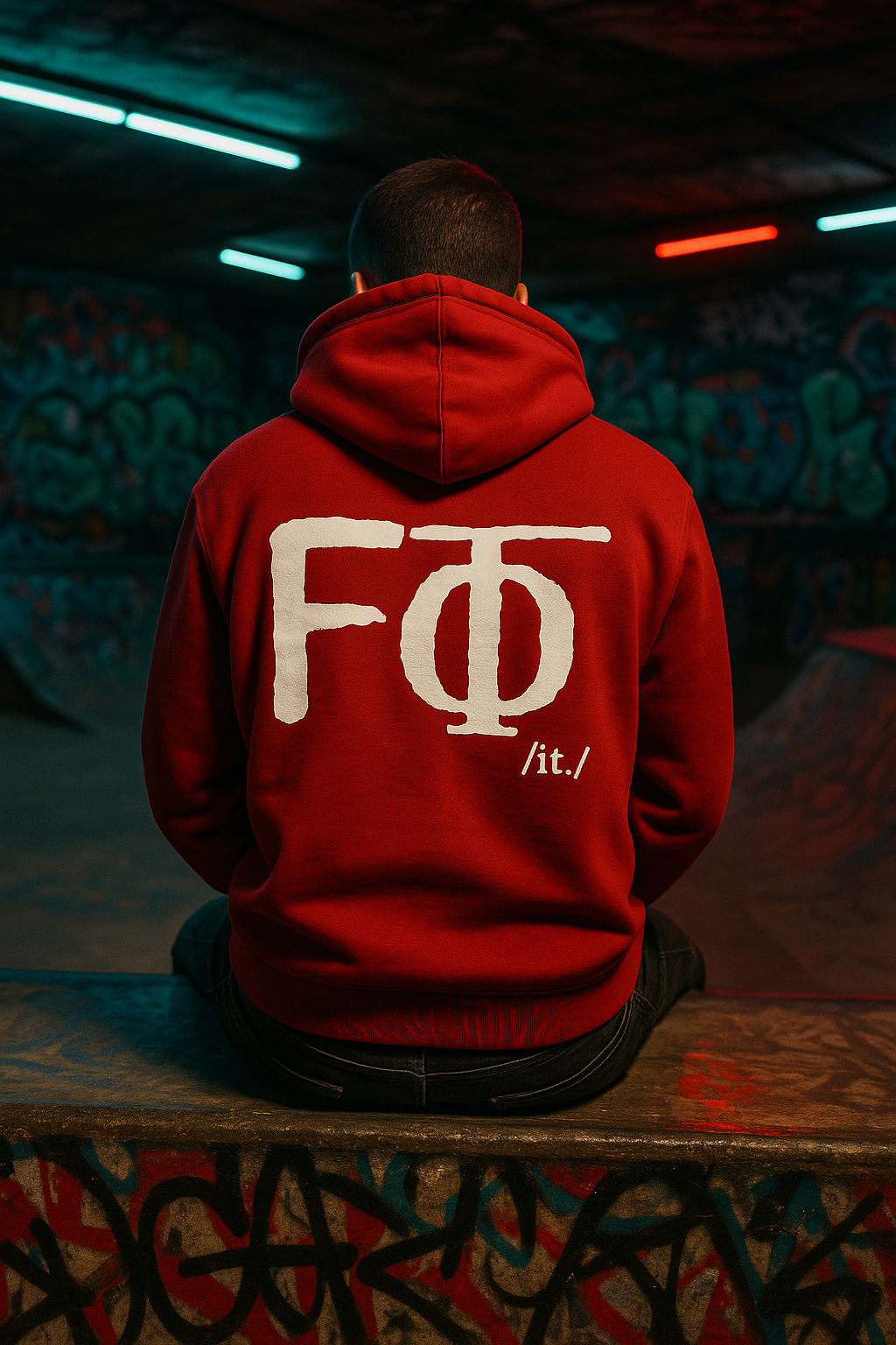 #TOT Hoodie F* It Back Design Mockup