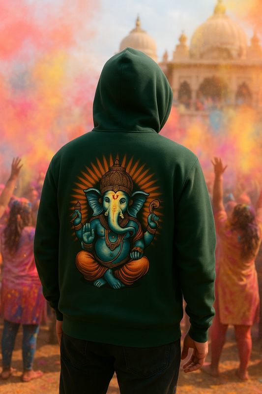#TOT Hoodie Ganesha 1 Back Design Mockup